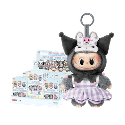 Pop Mart Labubu THE MONSTERS × Sanrio Characters Series-Vinyl Plush Pendant Blind Box