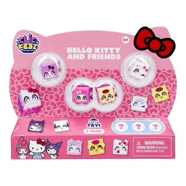 Clickeez Hello Kitty and Friends 7pk Toy