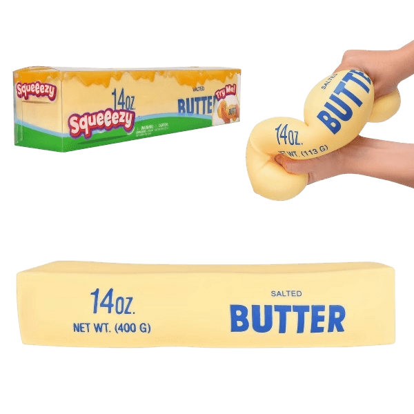Sunny Days Squeezy Butter Shape Fidget Toy