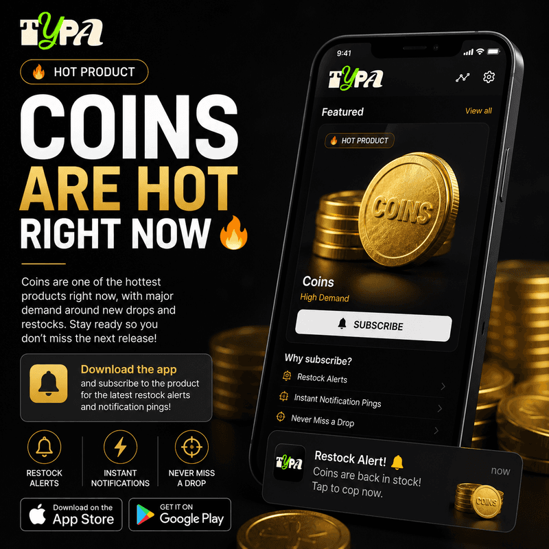 Coins - Hot Product Alert! (Varies by Site)