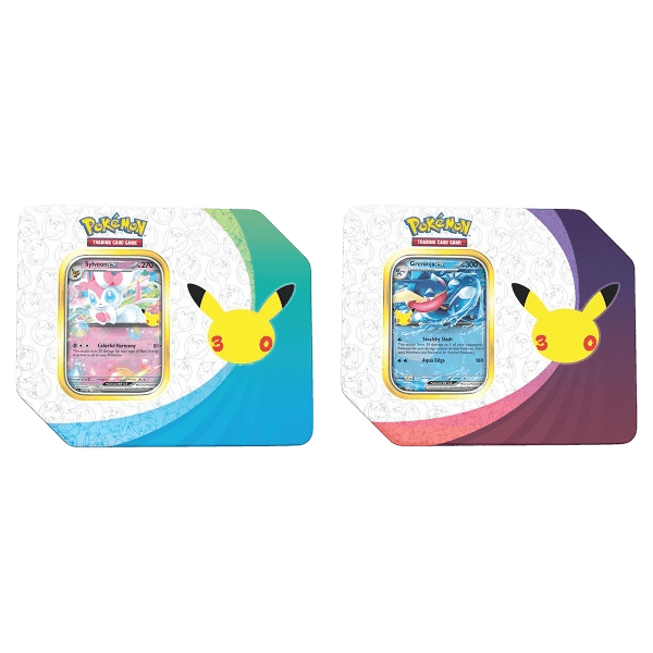 Pokemon TCG: 30th Celebration: ex Tin Sylveon / Greninja