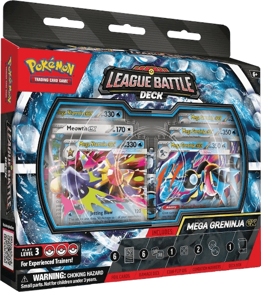 Pokemon TCG: Mega Greninja ex League Battle Deck