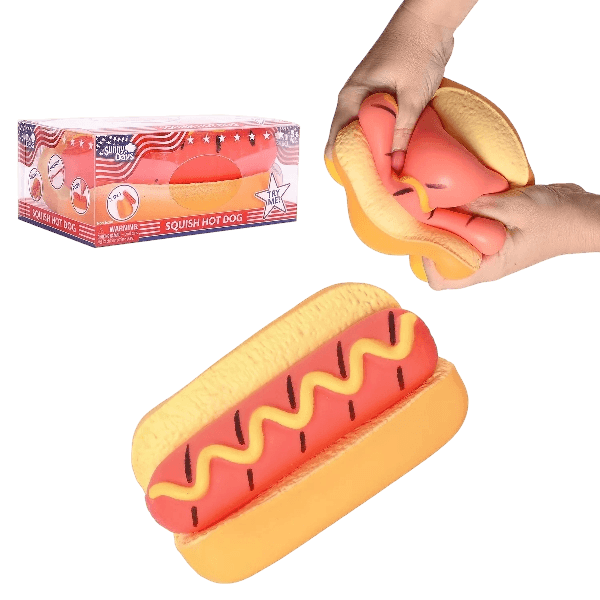 Sunny Days Toymendous Squeeezy Hot Dog