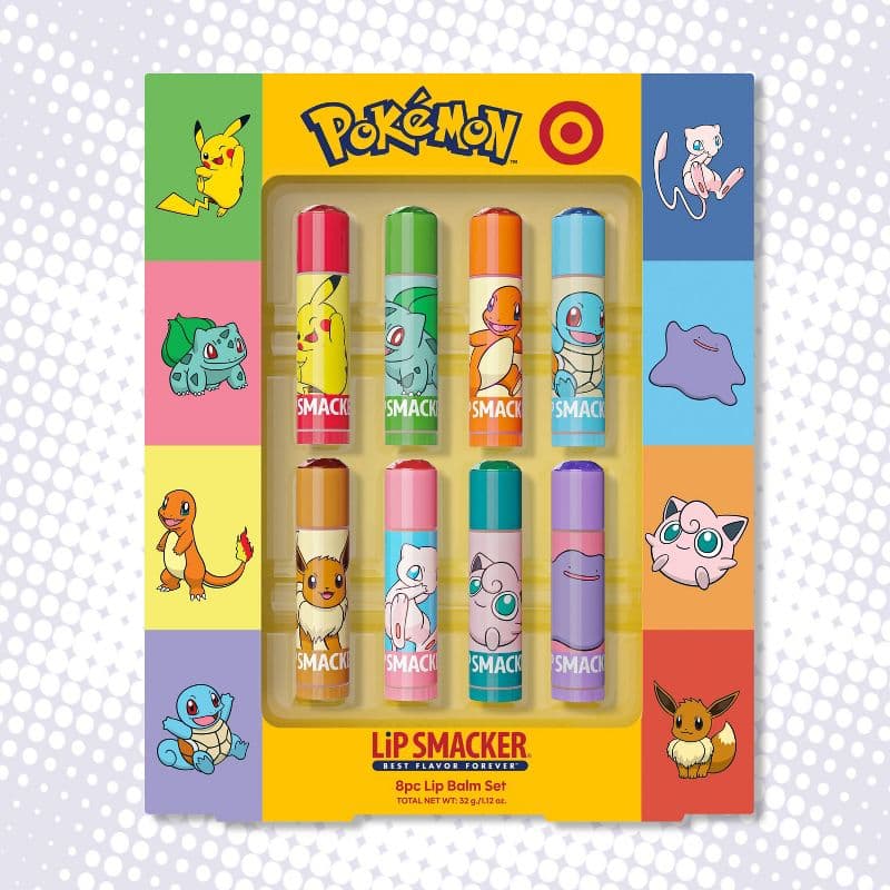Lip Smacker Lip Balm - 8pc - Pokémon x Target