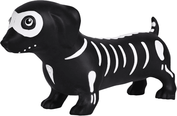 Sunny Days Toymendous Squishy Weenie Dog - Skeleton - Halloween 2026