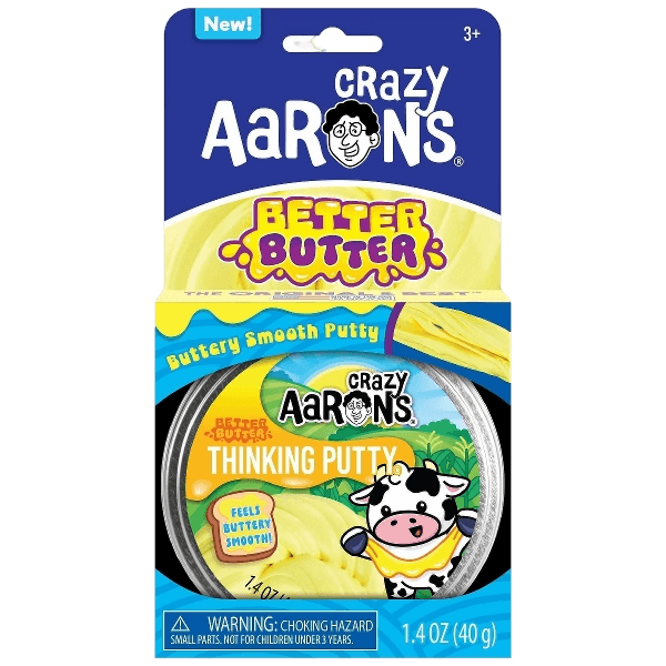 Crazy Aaron's Better Butter 3.5" Thinking Putty Tin