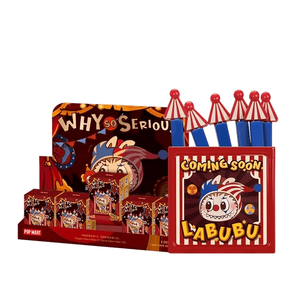 🎃10/09 Halloween 2025 - WHY SO SERIOUS Series - Magnetic Sealing Clip Storage Box Set