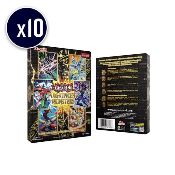 Yu-Gi-Oh! TCG - Magnificent Monsters Box x10 Count