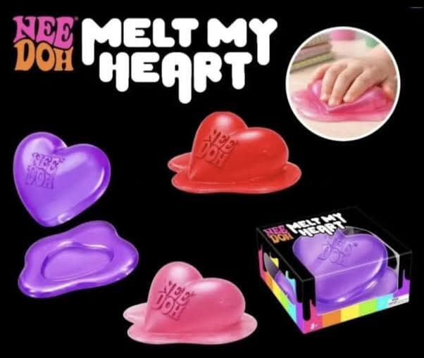 Schylling NeeDoh Melt My Heart - Valentines 2027