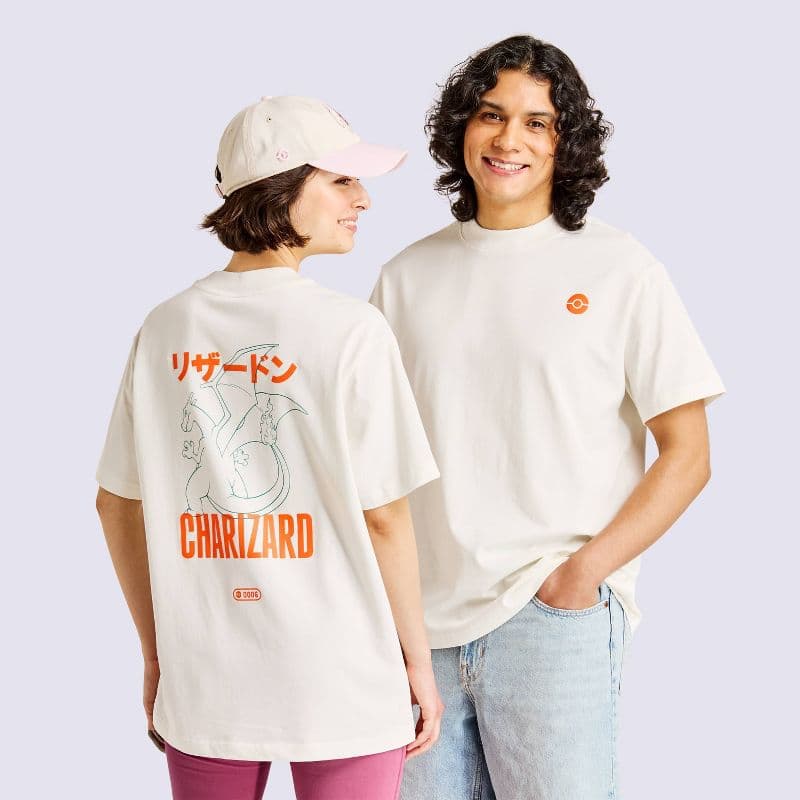 Adult Charizard Graphic Print Short Sleeve Crewneck T-Shirt - Pokémon x Target