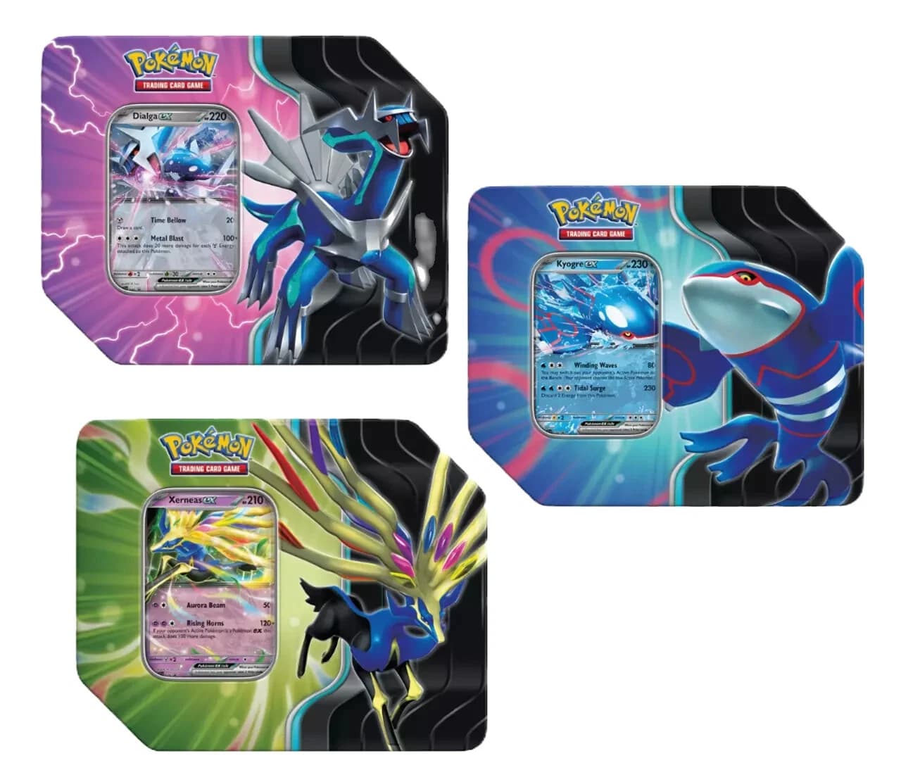 Pokémon TCG Azure Legends Tin - Set of 3