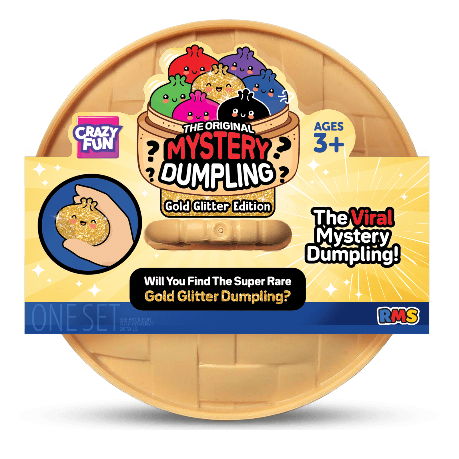 RMS Crazy Fun® The Original Mystery Dumpling Gold Glitter Edition - Five Below