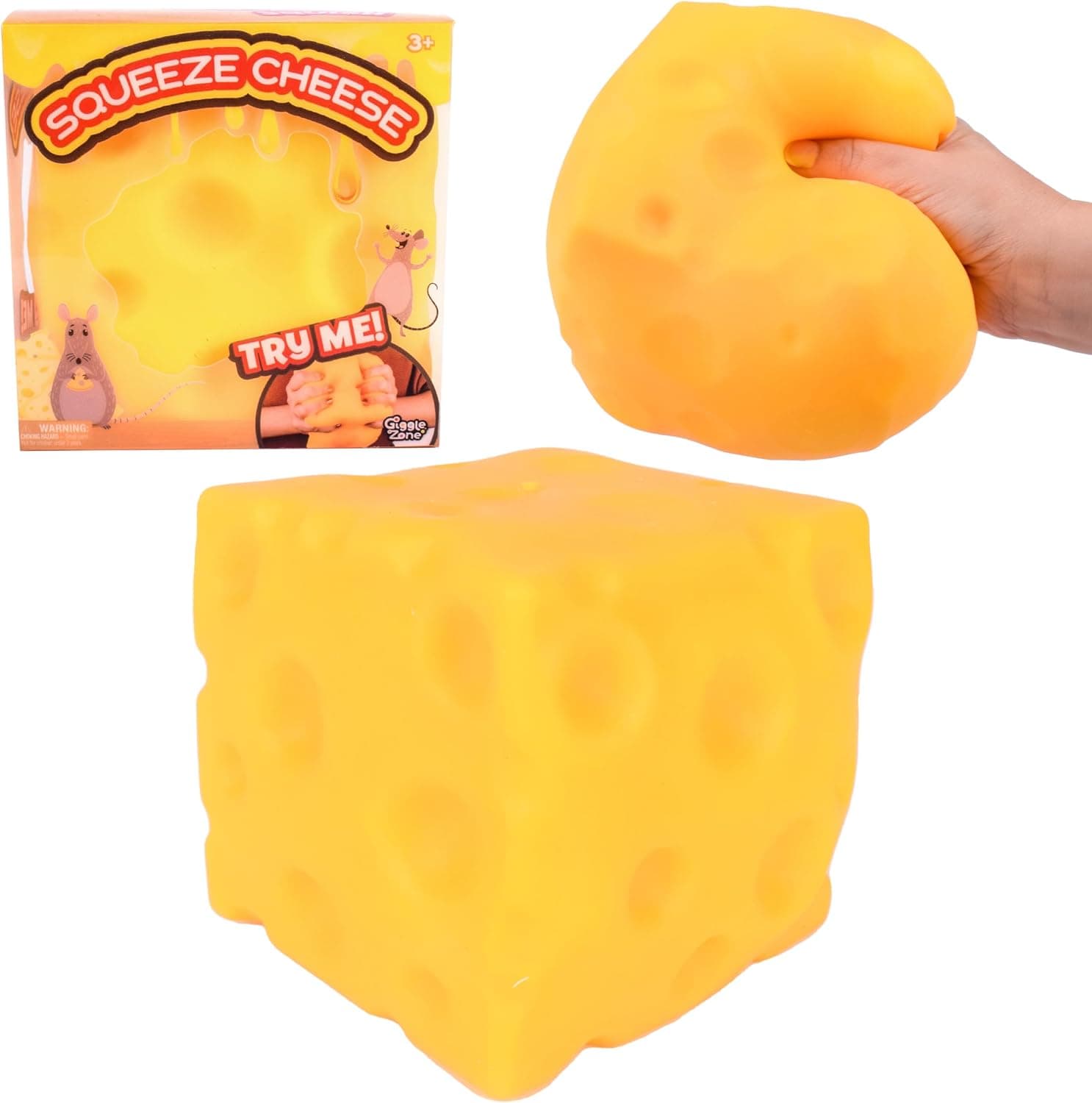 Sunny Days Squishy Cheese Block