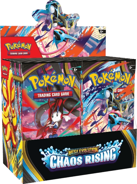 05/22 Pokemon TCG - Mega Evolution Chaos Rising Booster Box