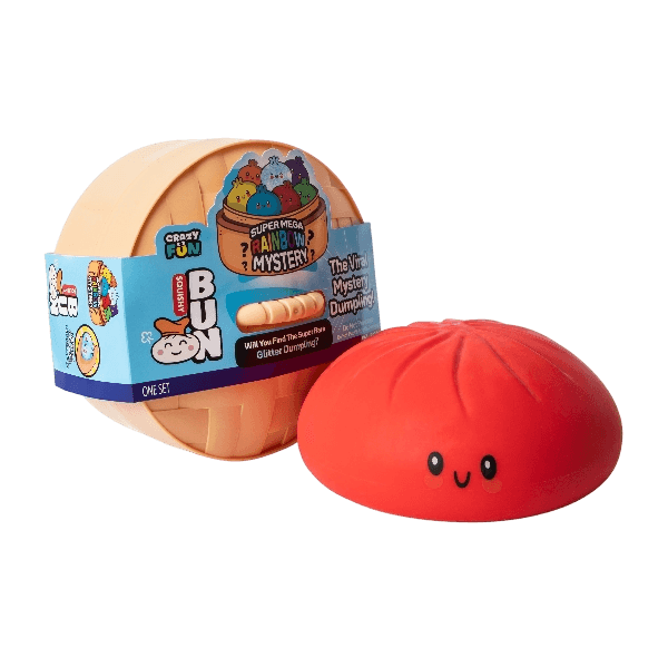 Crazy Fun® Super Mega Rainbow Mystery Squishy Bun Set (Styles May Vary)