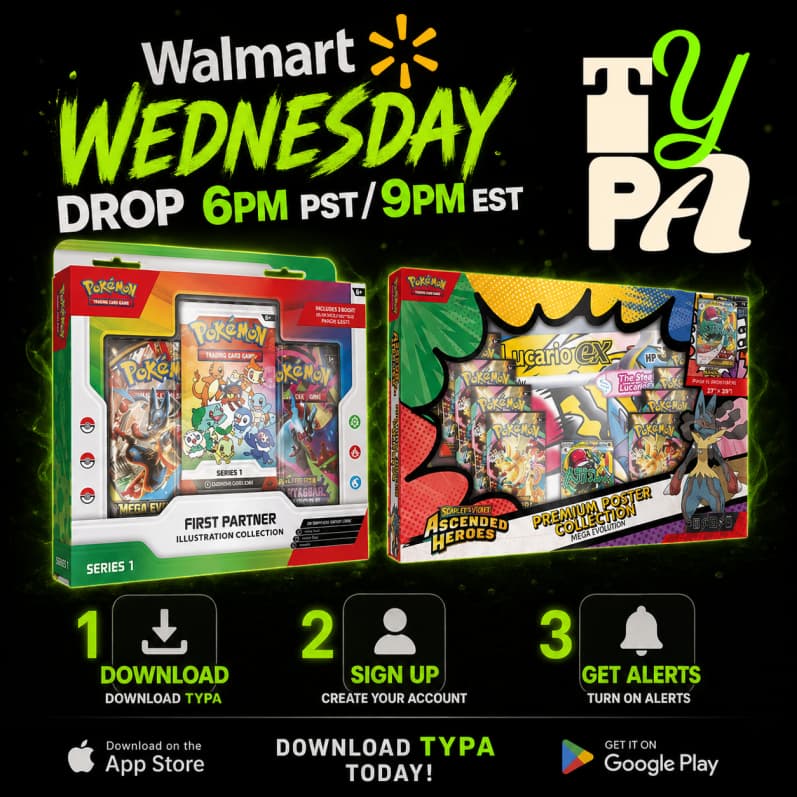 04/29 🔆Walmart Wednesday Pokemon Drop