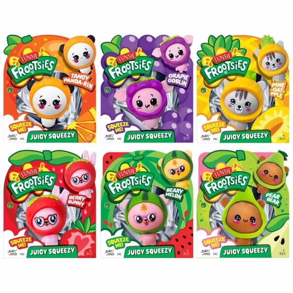 Ja-Ru Funsie Frootsies Juicy Squeezy-Styles Vary-1 Piece all ages novelty toy