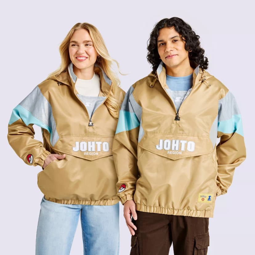 Pokémon Starter Pullover Jacket Gold - Pokémon x Target