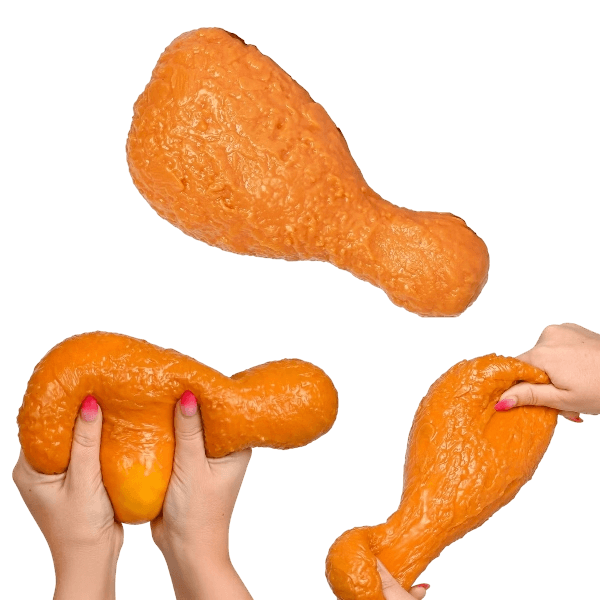 Sunny Days Toymendous Squeeezy Fried Chicken Leg 
