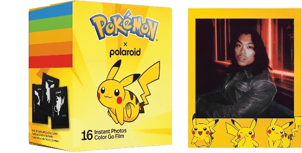Pokemon × Polaroid: Polaroid Go Color Film—Pikachu Edition