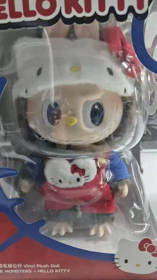 Pop Mart Labubu THE MONSTERS x HELLO KITTY Vinyl Plush Doll - Coming Soon