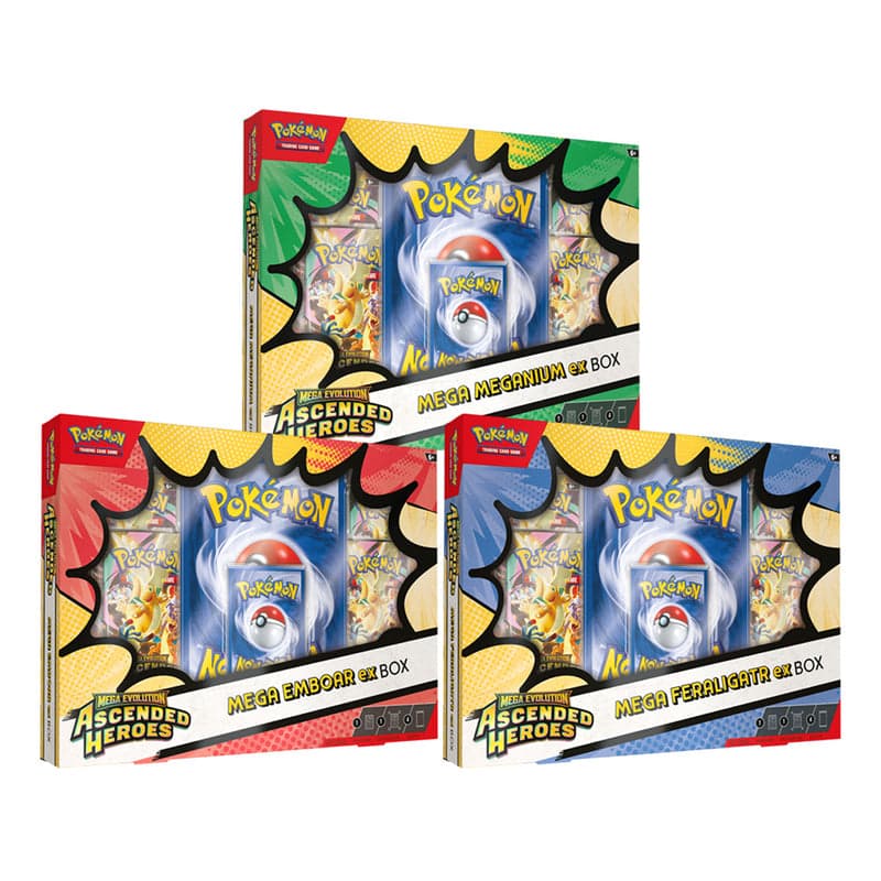 POKEMON ME2.5 ASCENDED HEROES EX BOX