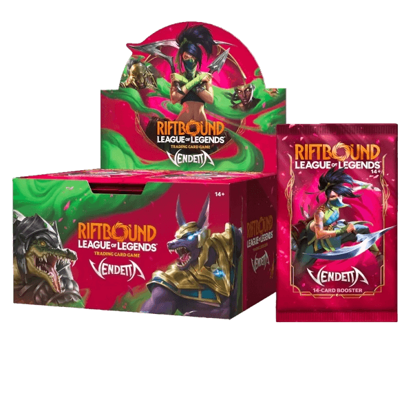 Riftbound League of Legends TCG - Vendetta Booster Display