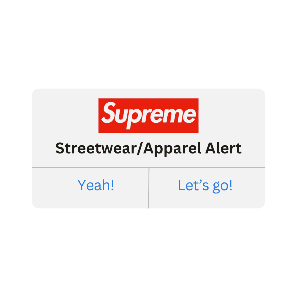 Streetwear/Apparel - Hot Product Alert! (Varies by Site)