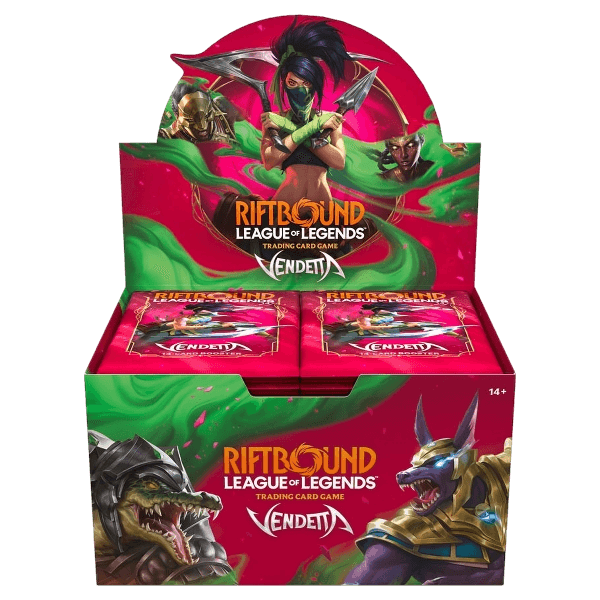 07/31 Riftbound League of Legends TCG - Vendetta Booster Display