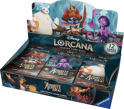 Disney Lorcana TCG: Azurite Sea - Booster Pack Display