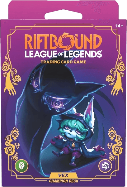 Riftbound League of Legends TCG - Unleashed Champion Deck: Vex
