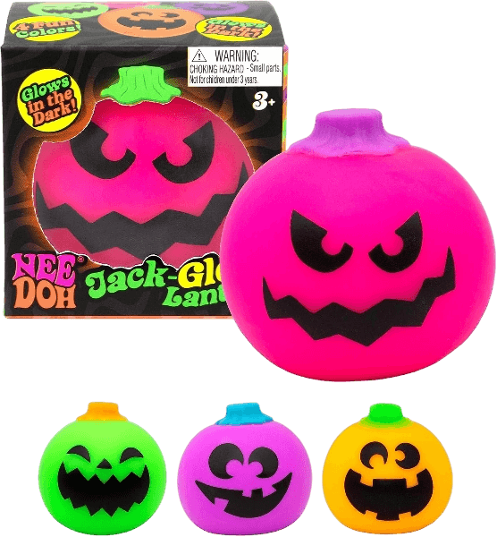 Schylling NeeDoh Needohween Jack-Glow-Lantern - Halloween 2026