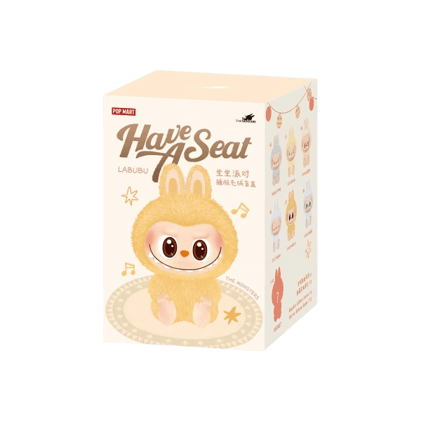 HAS Labubu V2: The Monsters - Have a Seat Vinyl Plush Blind Box