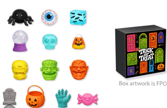 Schylling NeeDoh NEEDOHWEEN HALLOWEEN COUNTDOWN - Walmart Halloween 2026 Advent Calendar
