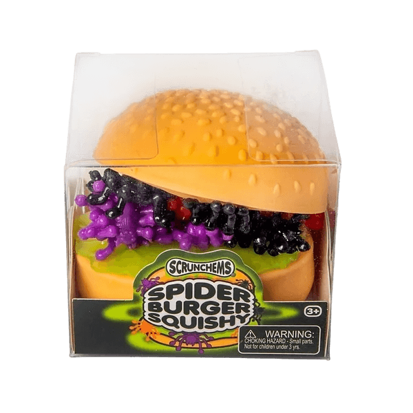 Scrunchems Spider Burger Squishy Toy