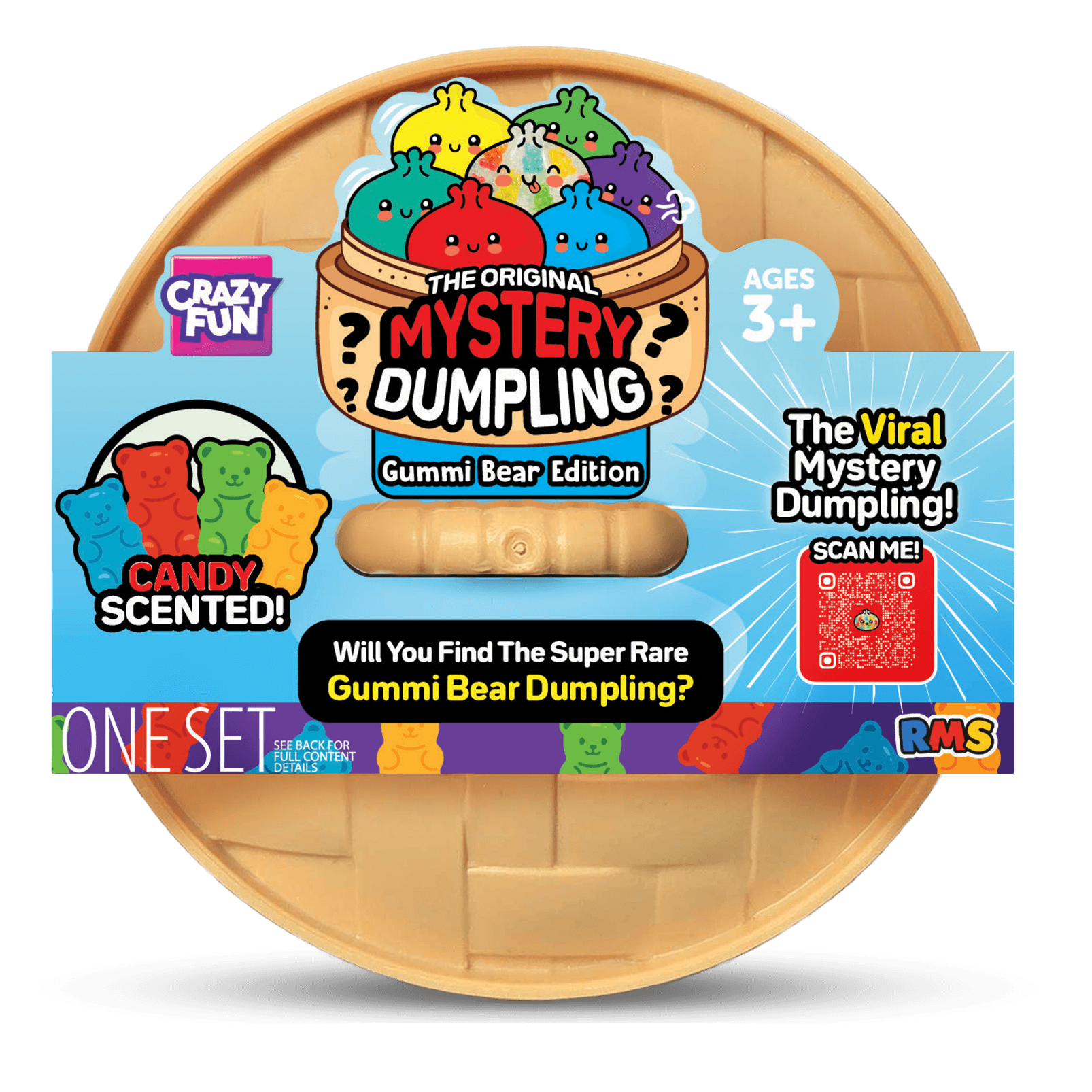 RMS Crazy Fun® The Original Mystery Dumpling Gummi Bear Edition - Five Below