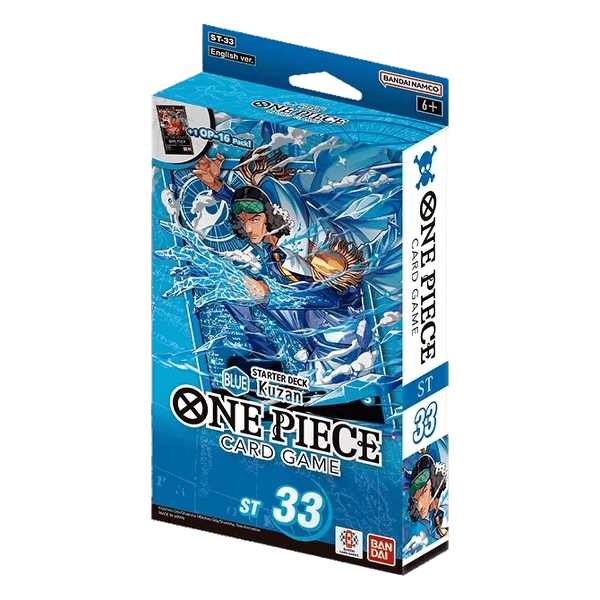 One Piece Trading Card Games - STARTER DECK 33 -BLUE Kuzan- [ST-33]
