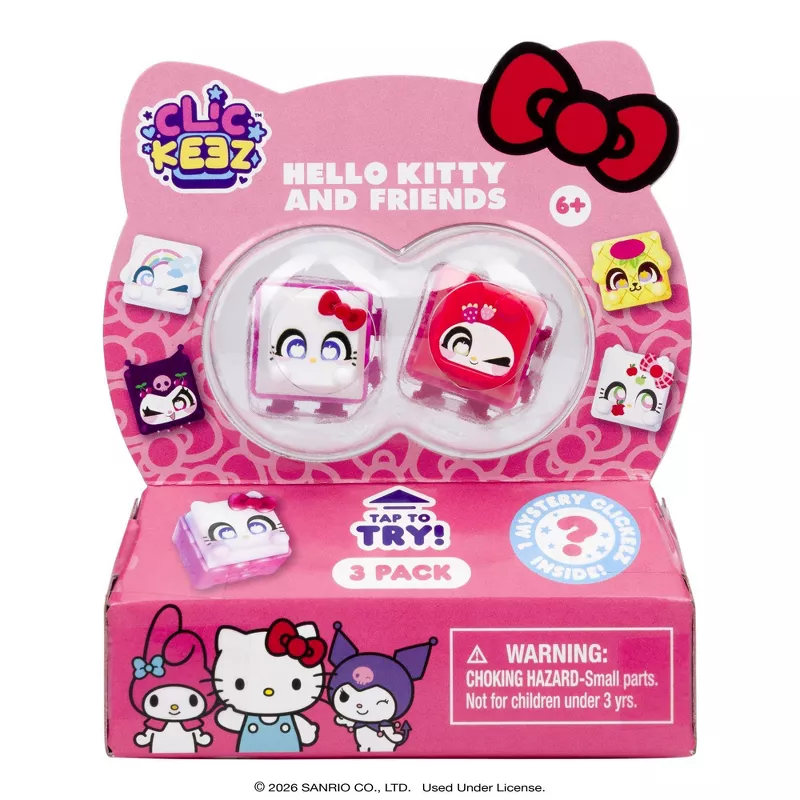 Clickeez Series 1 Hello Kitty & Friends 3-Pack