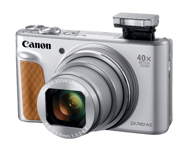Canon - PowerShot SX740 HS - Silver