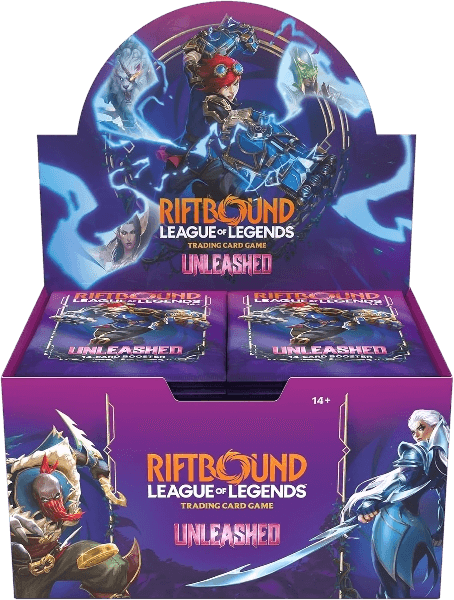Riftbound League of Legends TCG - Unleashed Booster Display