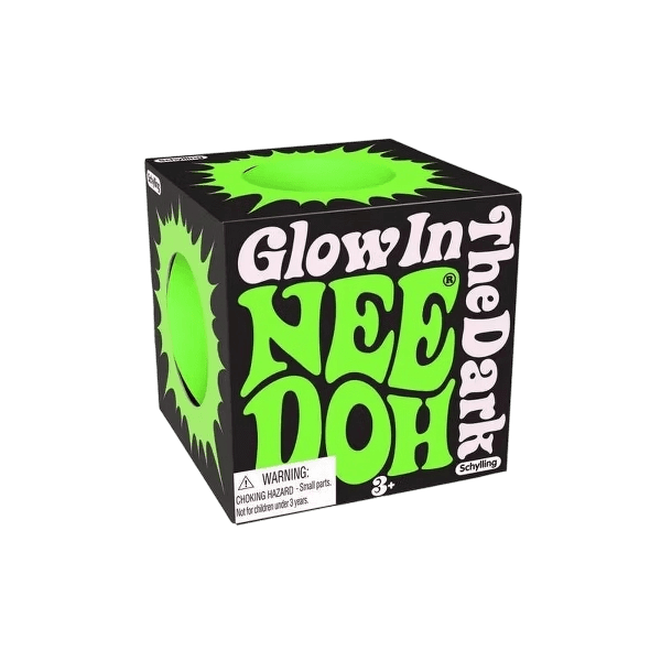 Schylling NeeDoh Glow in the Dark