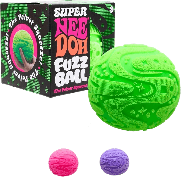 Schylling Super NeeDoh Fuzzball Stress Ball
