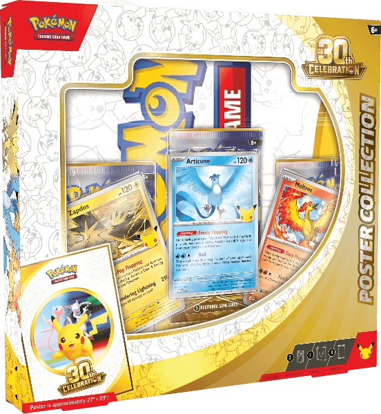 Pokemon TCG: 30th Celebration Poster Collection