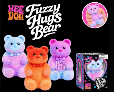 Schylling NeeDoh Fuzzy Hugs - Valentines 2027