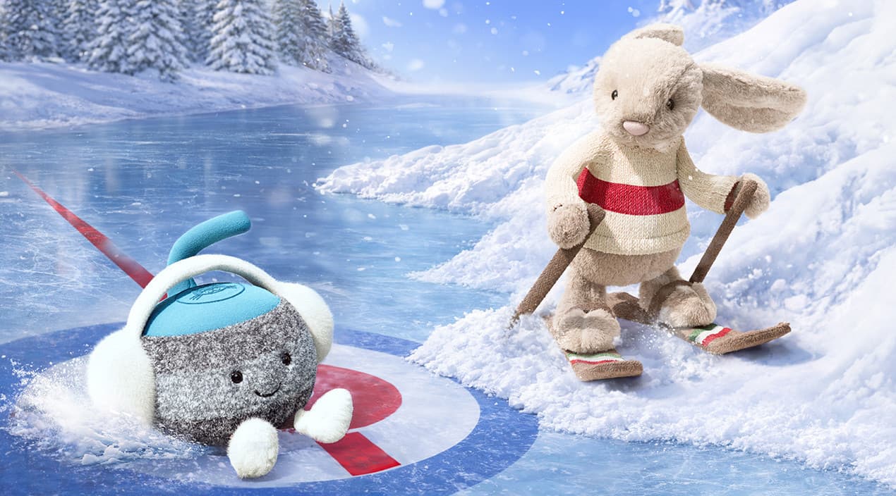 Jellycat Releases Limited Edition Winter Olympics Plush Toys!