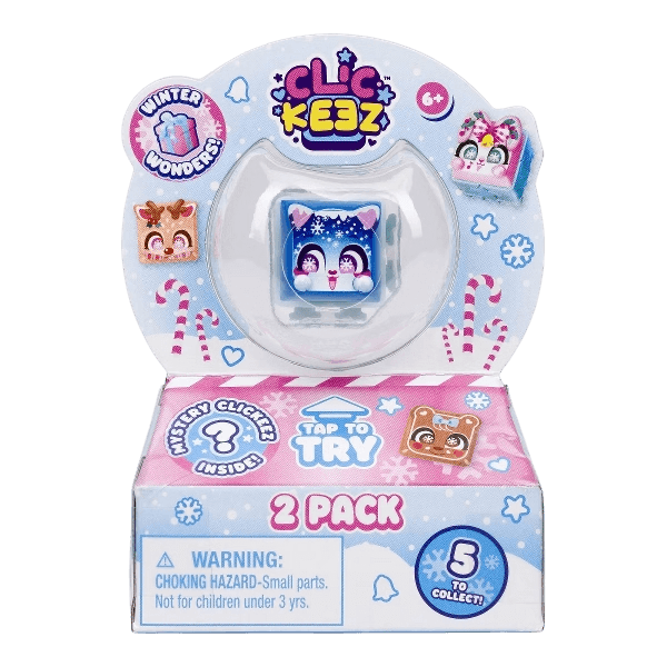 Clickeez Holiday 2-Pack CDU