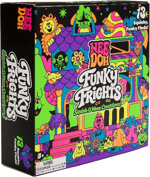 Schylling NeeDoh Funky Frights Squish-O-Ween Countdown - Halloween 2026 Advent Calendar