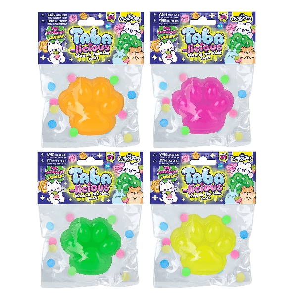 ORB Curiosities™ Taba-licious Glow in the Dark Paws Squish