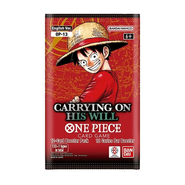 One Piece Trading Card Game: BOOSTER PACK -CARRYING ON HIS WILL- [OP-13]