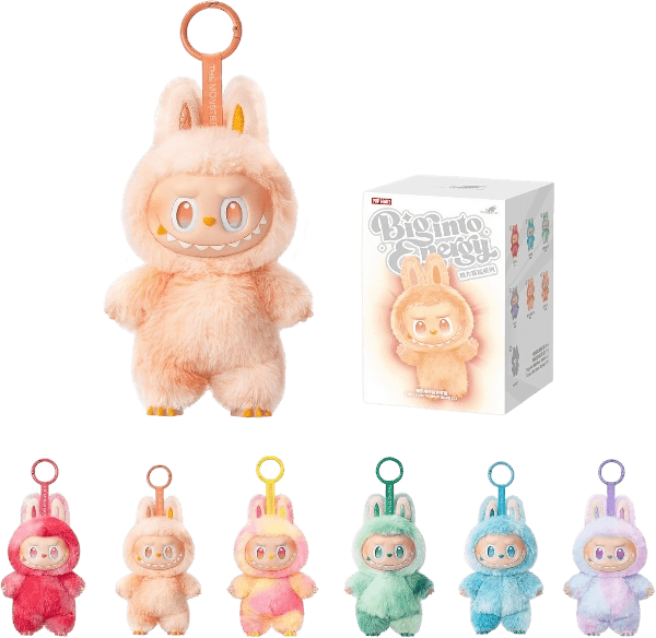 BIE Labubu V3 - Pop Mart Labubu The Monsters Big into Energy Series-Vinyl Plush Pendant Blind Box